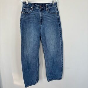Gap‎ Curvy Barrel High Rise Jeans Size 29/8L